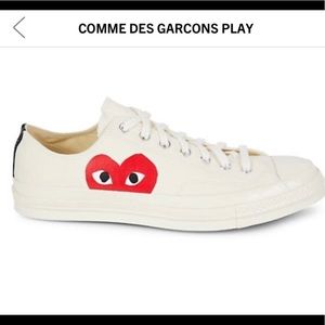 Comme des Garçons Play x Converse, women’s size 5.5